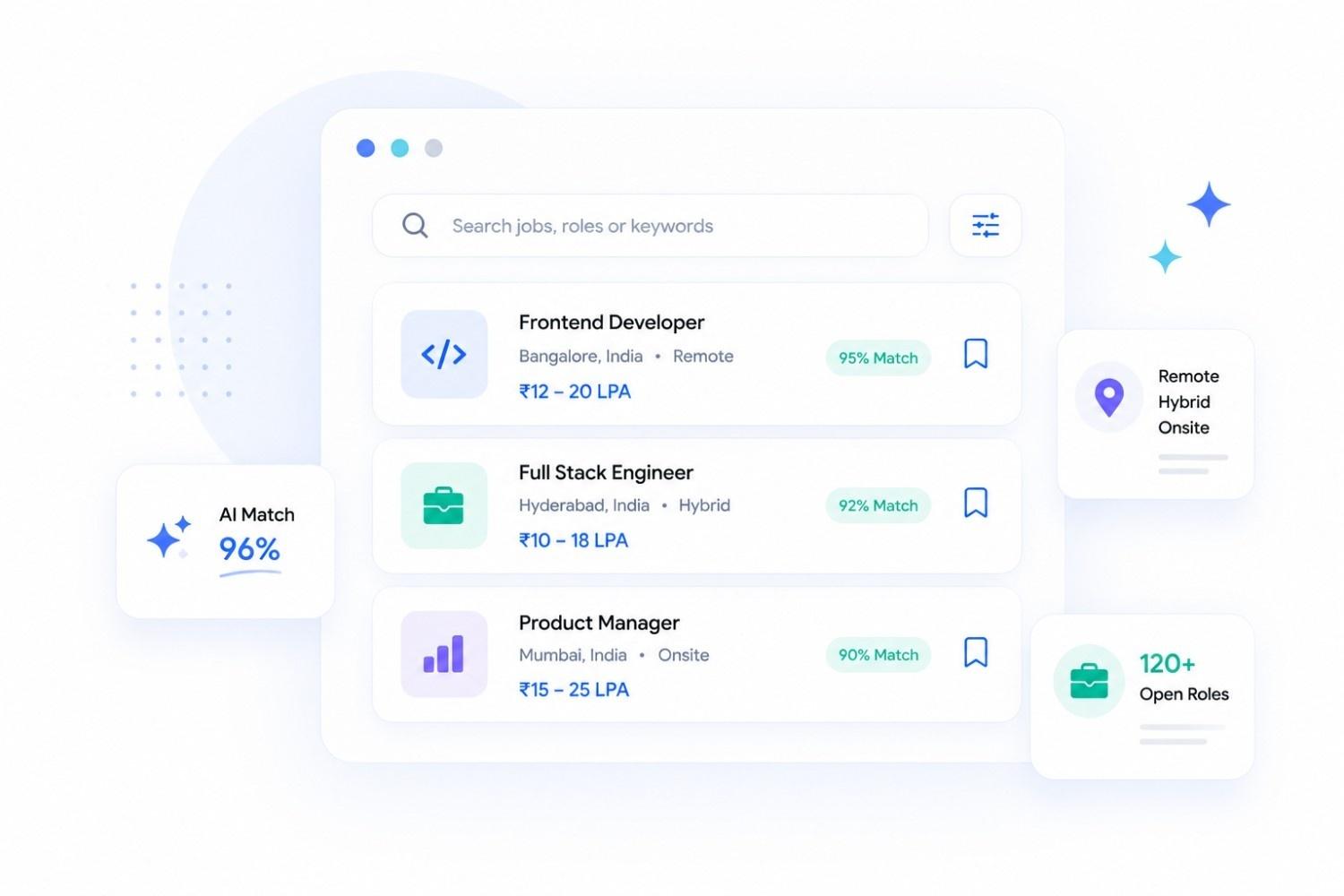 Browse AI-matched job opportunities on EasyInterviews